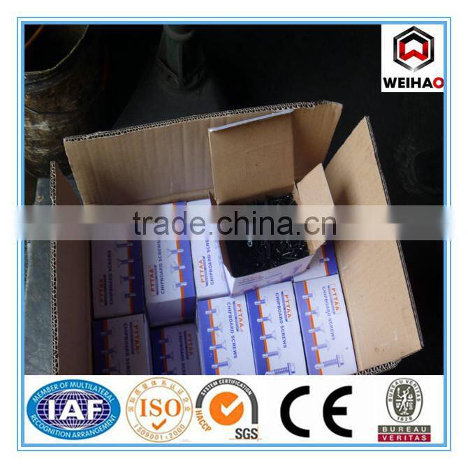 3.5*25mm black Chipboard Drywall Screw with Drilling &Tapping