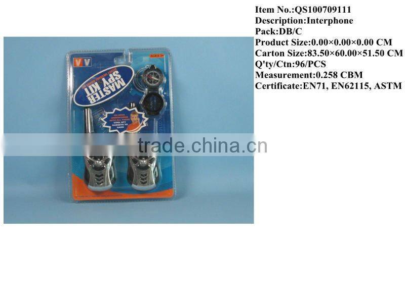 Hot selling latest walkie talkie for kids toy interphone intercom small walkie talkie