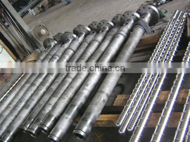 Dia45mm single screw and barrel for extruder,screw barrel manufacturer