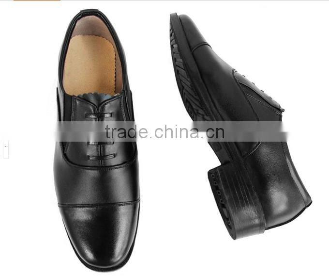 2014 new design men's business security leather shoes