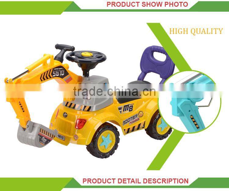 Hot selling multifunction plastic cheap baby toy car stroller