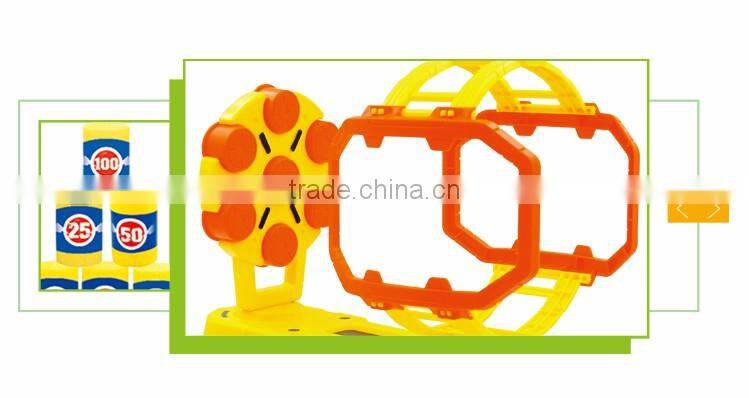 Top selling multifunctional soft bullet plastic toy guns with target