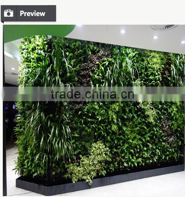 Eco-friendly artificial green wall indoor vertical green wall