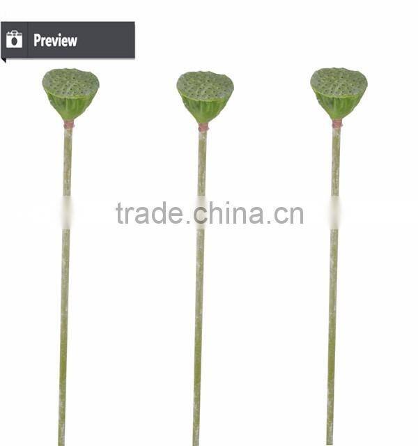 Artificial lotus for floral arrangement and garden decoration