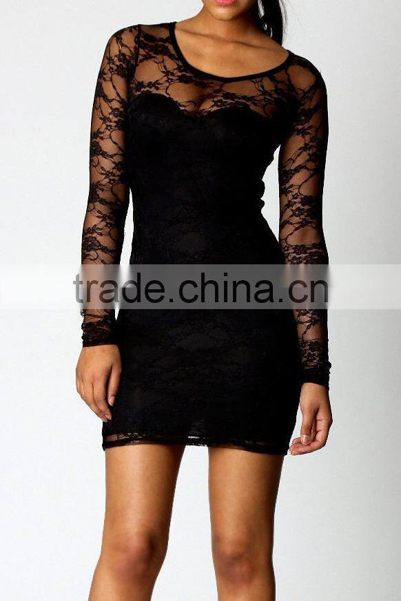 fashionable guangzhou factory price dress quality party wholesale lace evening dress 2015