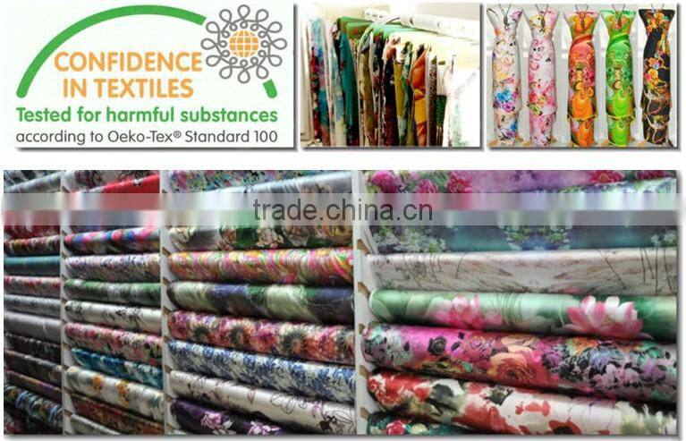 Customized 2014 Holiday Lookbook Leopard Grain Design Digital Printing Top Quality Cotton Fabric/Shirt