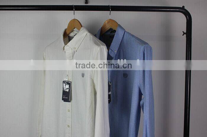 2015 top quality custom men shirt 100% men cotton shirts men's oxford shirt