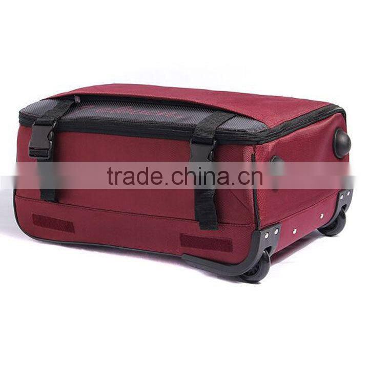 150307h Cheap suit case Foldable Trolly case closeout