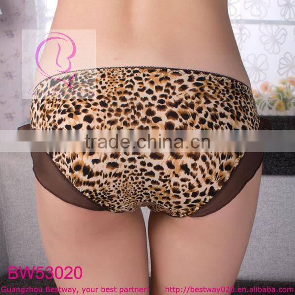Sex womens hot images new fashion panty sex stock products leopard printed leopard two side open panty