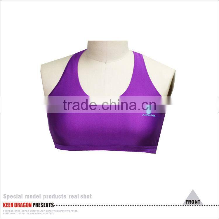 Women Stretchable Safety Embroidery Surfing Sports Bra/Seamless Vest