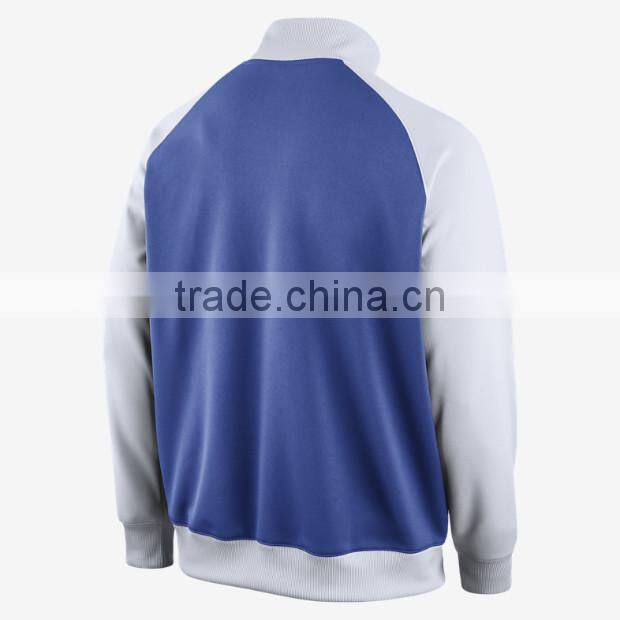 2014 custom mock-neck mens track jacket