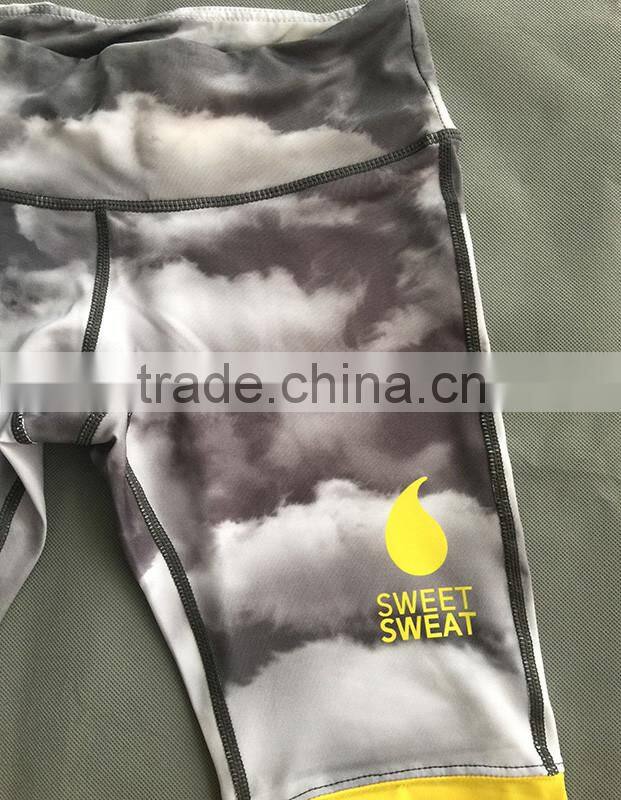 2016 OEM women Fitness Running Trousers Slim Pant active yoga full leggings running tights