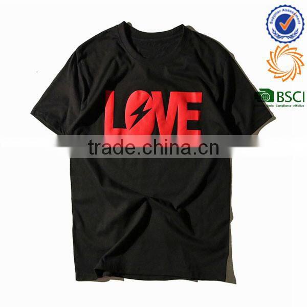 Men's Cheap Made In China Puff Printing T-shirt
