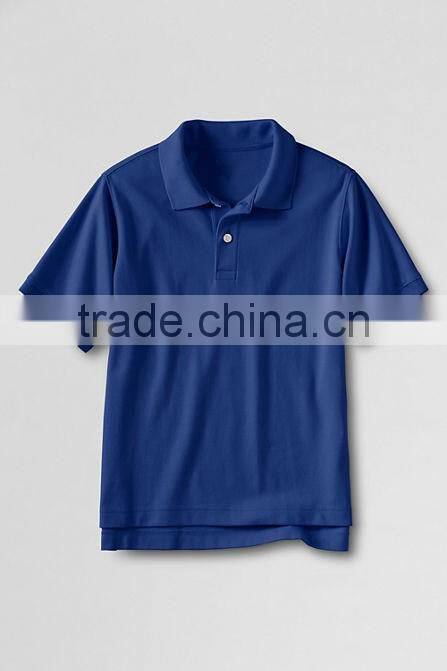 Wholesale Customzied color High Quality Kids 100% cotton primary school uniform polo t shirts