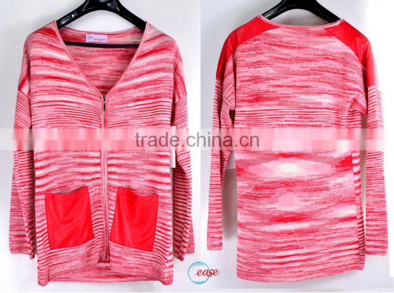 china ugly christmas dip dyed red lady sweater