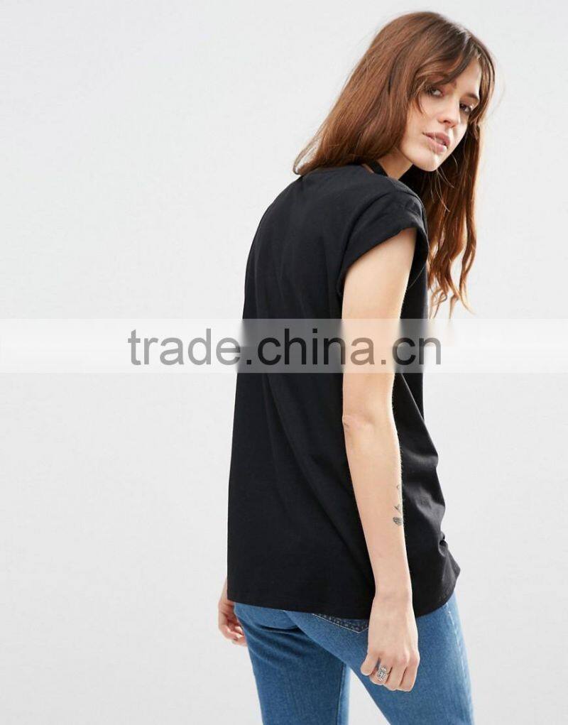 Latest Design Custom Girls T Shirt new fashion t shirt Word print