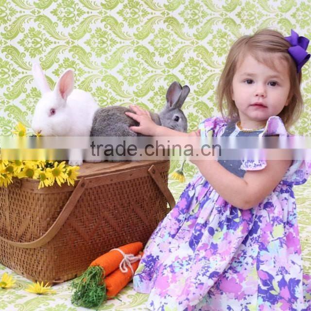 Kids Frock Designs - Easter Dress - Boutique Girl Clothing Floral Dress - Girl Dress