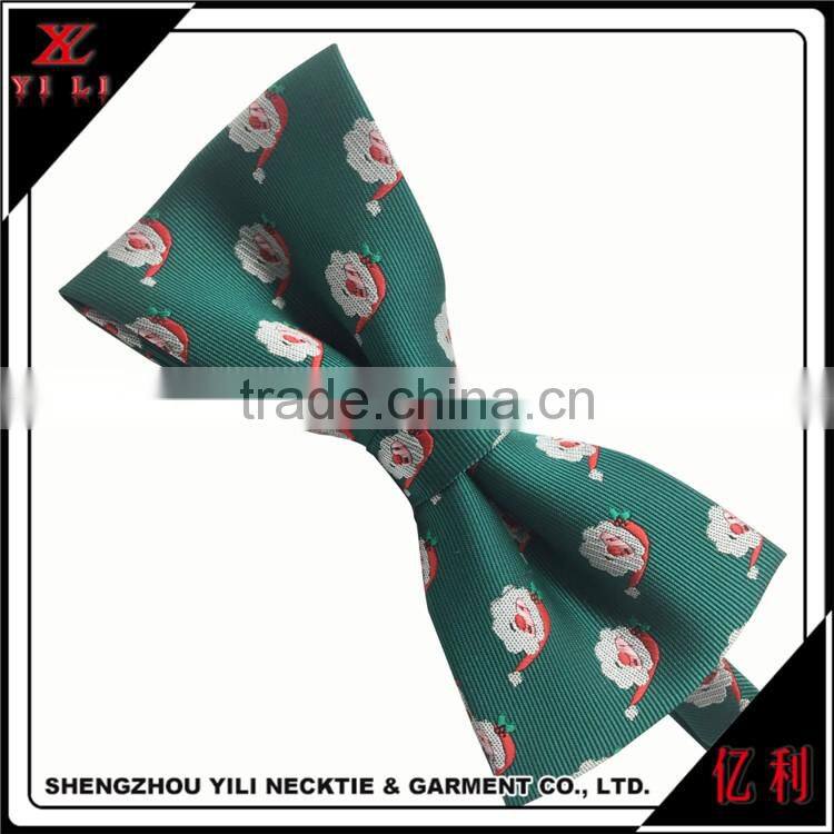 Christmas Hanky By Silk Polyester printing or Woven Pocket Square