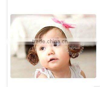 Hot sale baby hair accessory with feather decorations