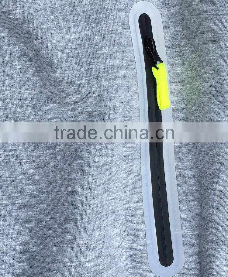 Custom hot sale hooded sweatshirt knitting fabric cotton fleece jacket for men