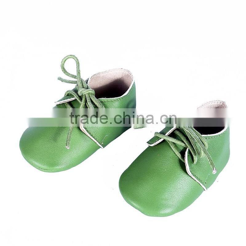 sheep skin baby genuine leather shoes, italian leather baby shoes