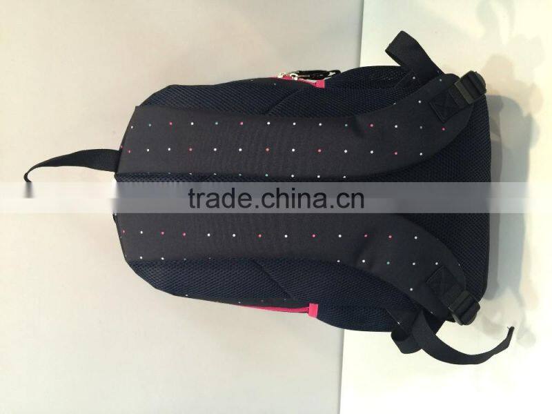 2017 hot sales wholesales custom beautiful teenage girl backpack
