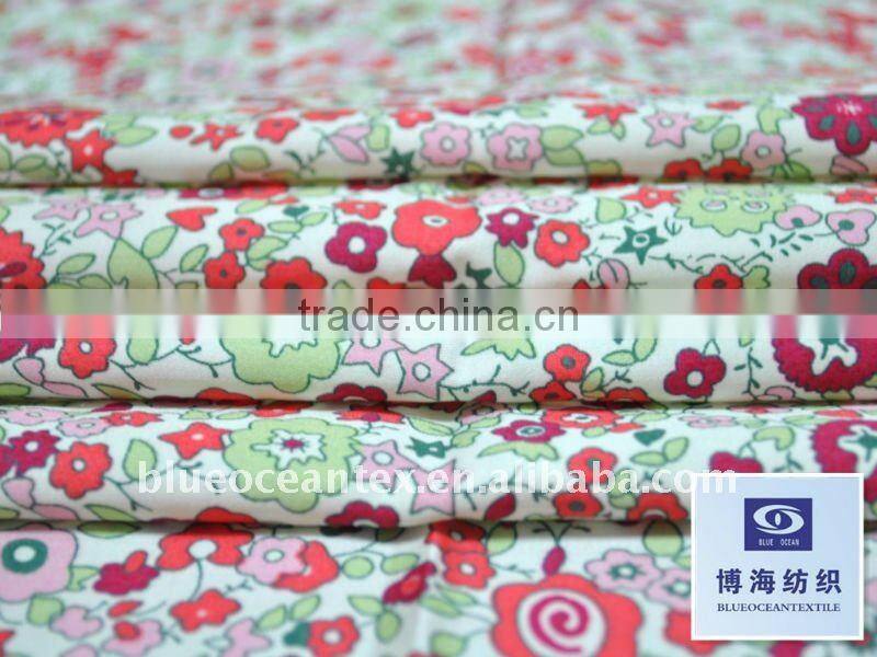 Satin Fabrics Textile Printed Satin Stretch Satin 32x16+40d/190x60 230GSM 6.78OZ Tencel Like Finished Silk Like Finished