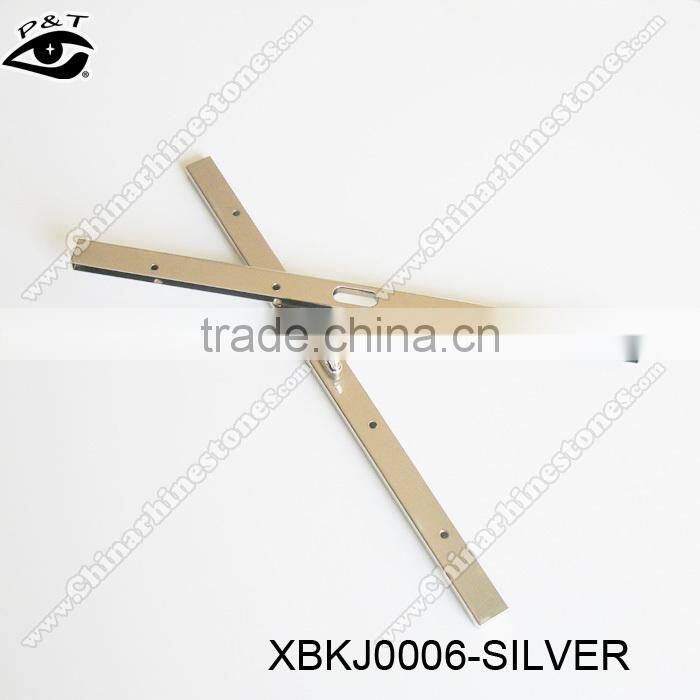 19CM Silver color metal purse frame Lock for handbags metal locks for handbag