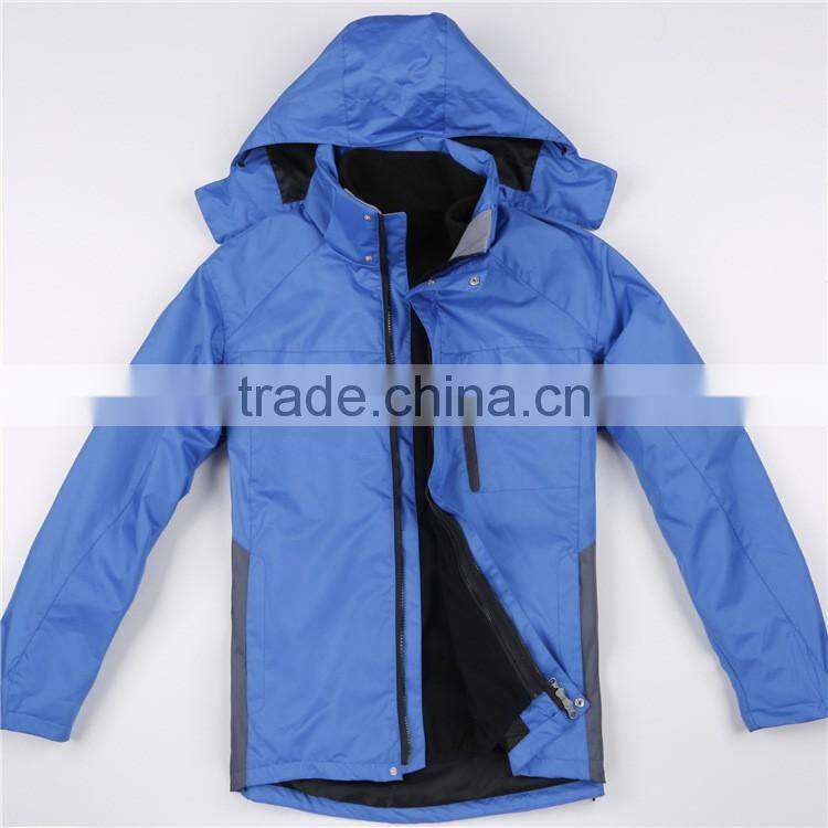 Waterproof 3 in 1 men's winter coats for men