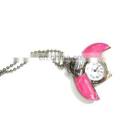 Retro Antique Vintage Cheap Owl Elephant Animal Pendant Necklace Watch