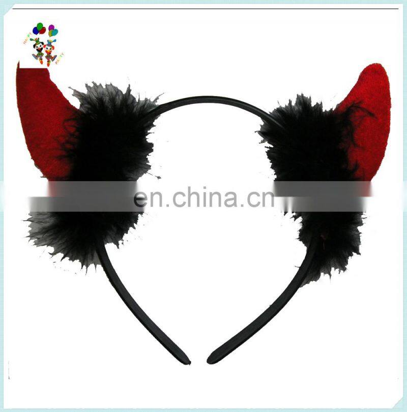 Halloween Costume Party Fancy Dress Red Devil Horn Headbands HPC-0711