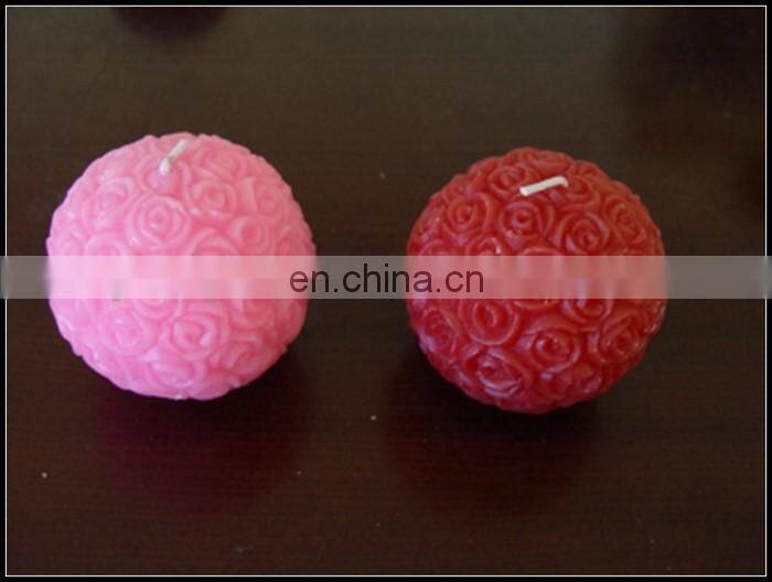 Valentine Flower Ball Candle