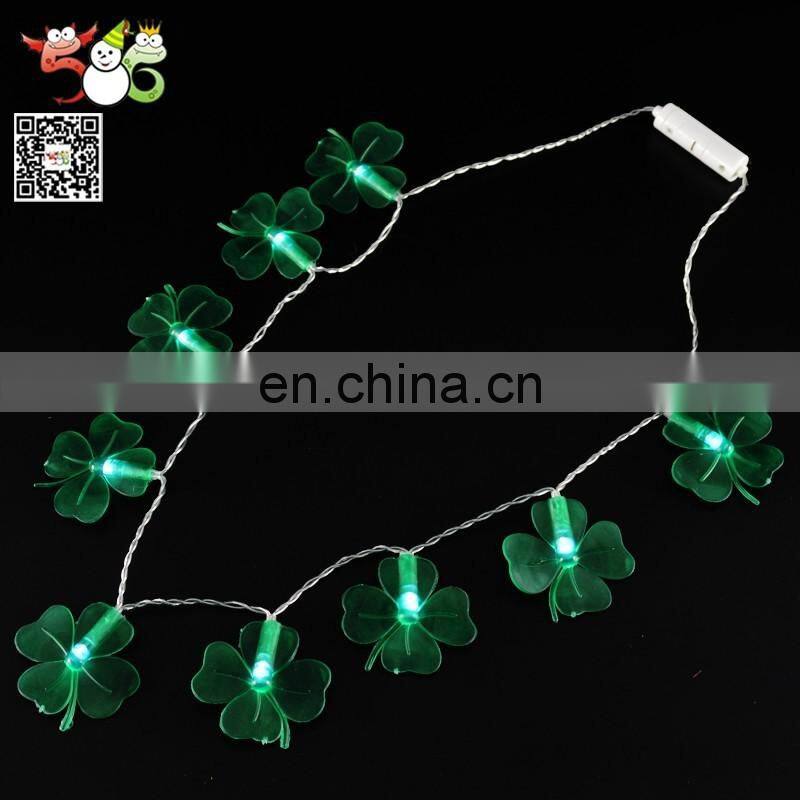 Professional manufacturer Halloween bat led flashing light up necklaces