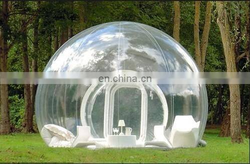 New romantic inflatable bubble camping tent,inflatable transparent tent