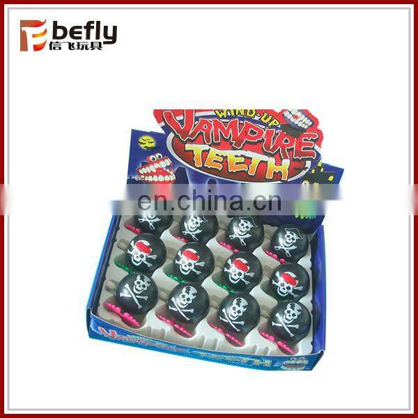 Cute wind up jump pumpkin toy