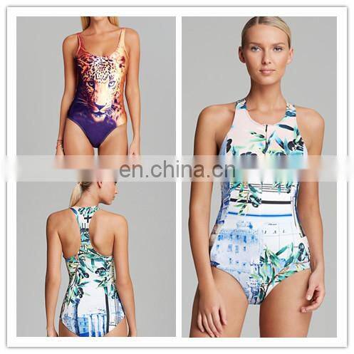 New arrival Open Sexy swimwear long sleeves mesh bikini OEM service flower print