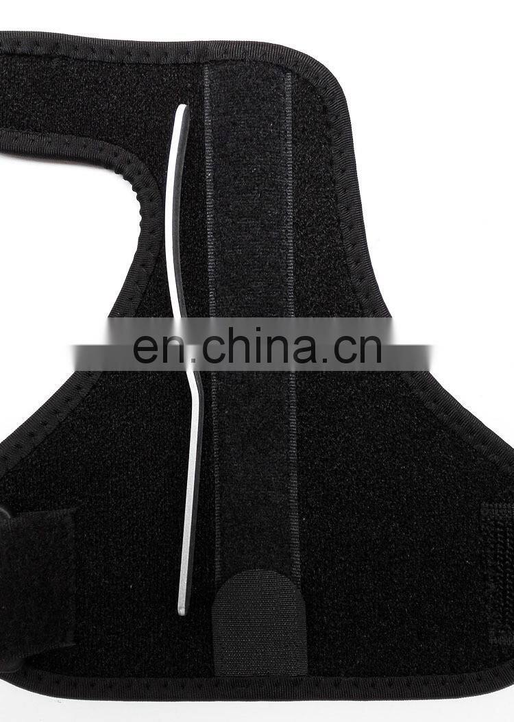 Breathable palm hand wrist thumb splint brace support with steel plate#HW0004