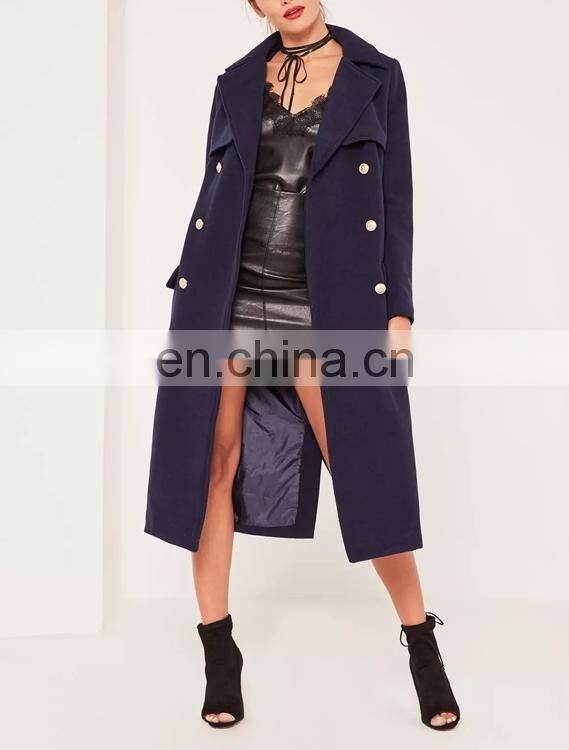 wholesale designer ladies long coat ladies long coat desing