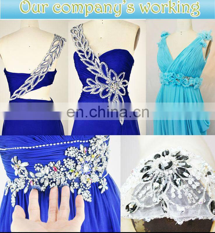 AC7R01 V neckline short sleeve peach chiffon long evening dress