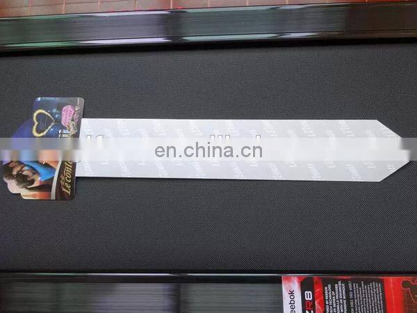 supermarket display plastic clip strip
