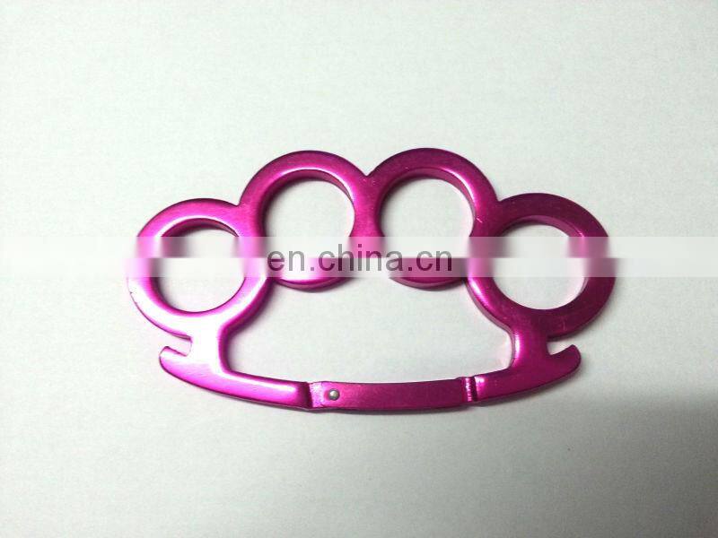 Polychrome Carabiner with holes carabner with keychina