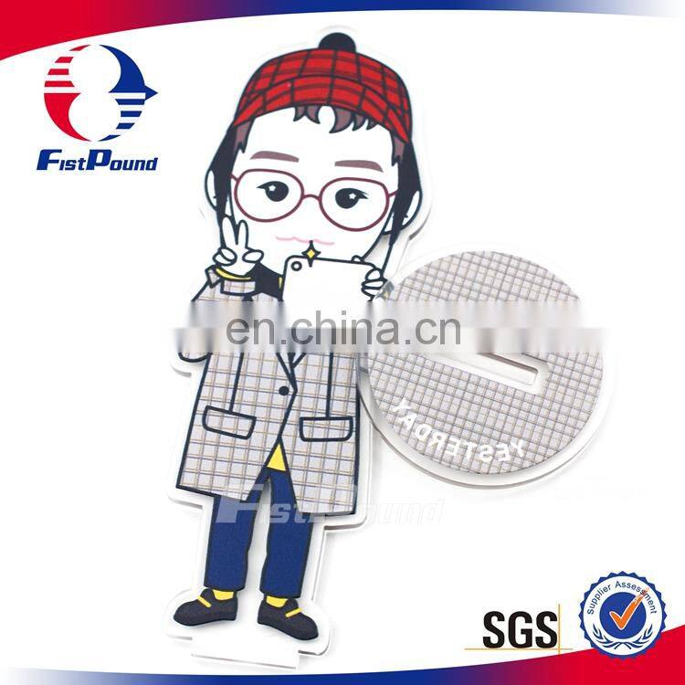 New material acrylic comic anime character decoration with pedestal