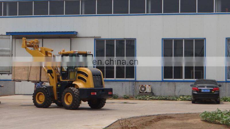 2ton front end wheel loader with cheap price