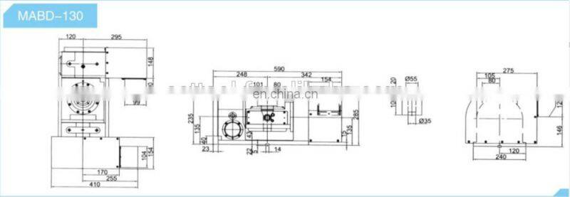 Best Selling 5th Axis Rotary Table Cnc Machine Center Use Tool Holder