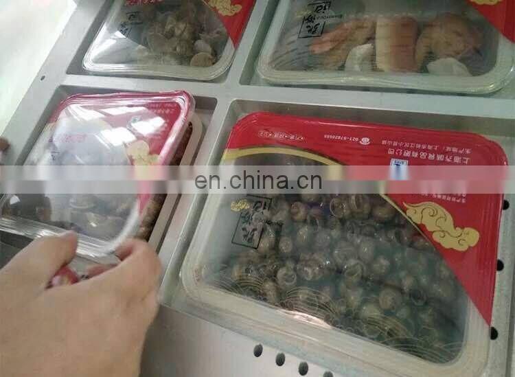 map Compartment Tray Vacuum Gas Flushing Sealing Machine