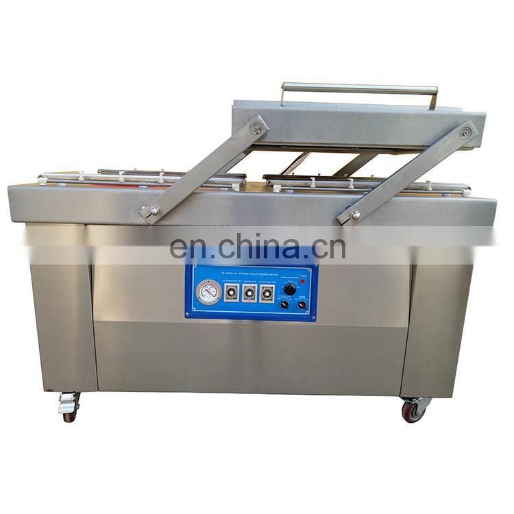 Double chamber vacuum packing machine DZ-400 for meat,beef,sea food,tofu,mushroom,peanut,rice,chicken