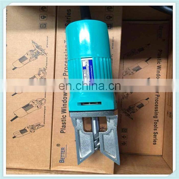 Portable plastic window profile corner cleaning tools