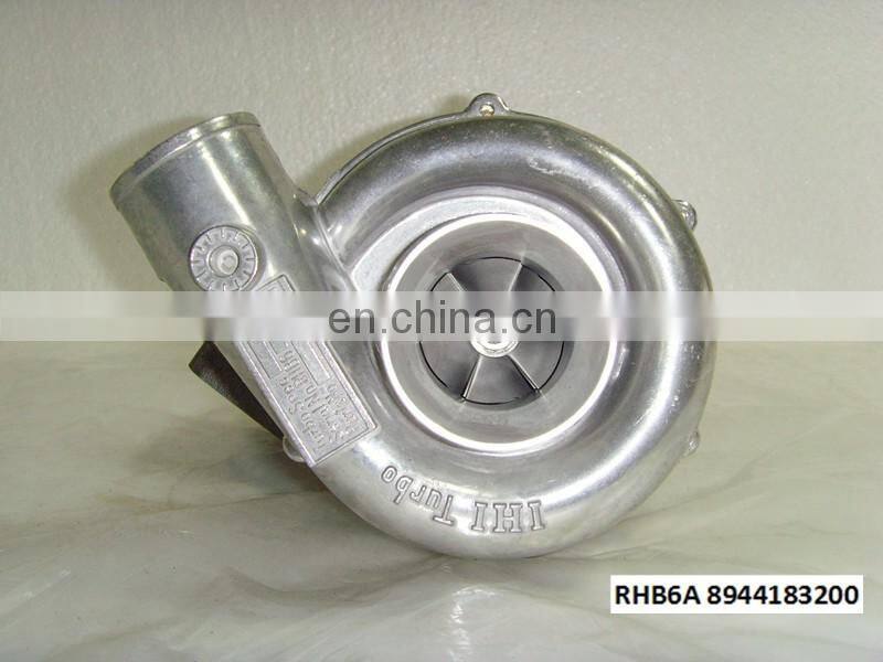 Auto Diesel Engine parts NB190027 8944183200 CI53 Turbocharger for Isuzu JCB Excavator Hitachi EX120-1 4BD1-T Engine