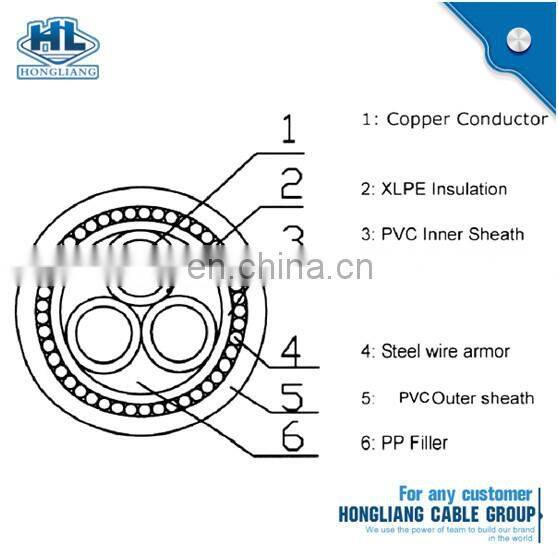 11kv 3 core XLPE cable with transformer