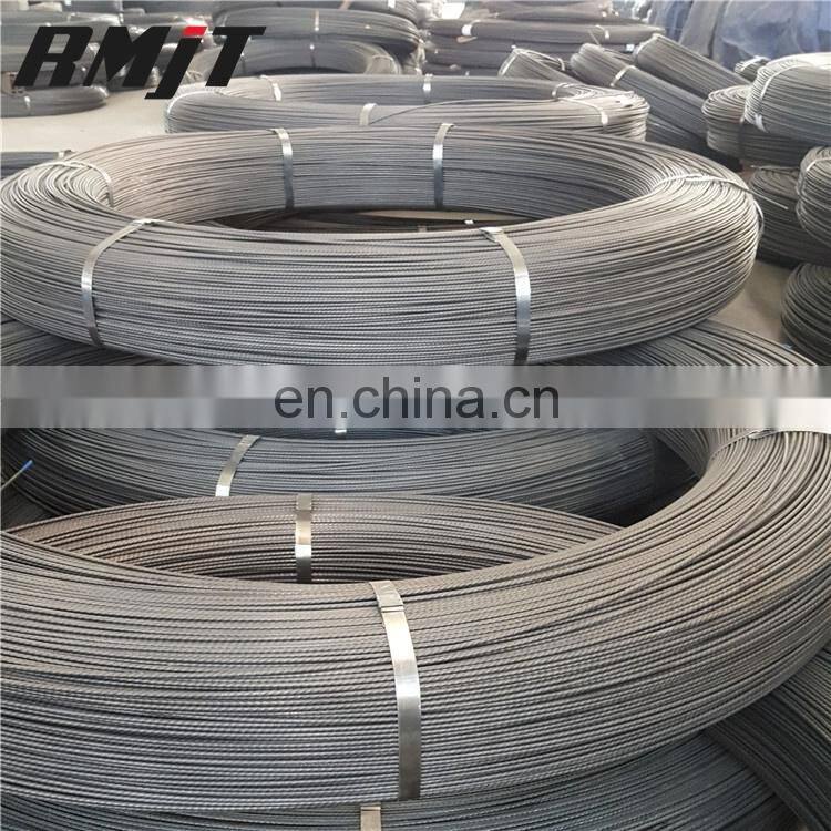 ASTM A475 EHS ground Cable Rope Galvanized Stainless Steel Wire